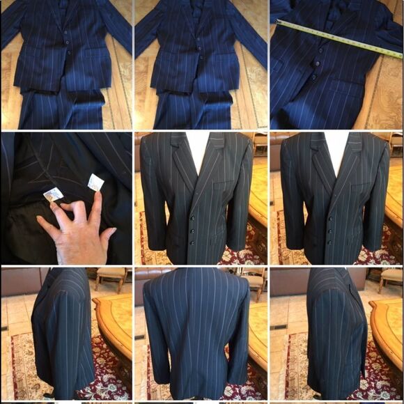 ANTONIO MELANI Pinstripe Pant Suit - Picture 6 of 8